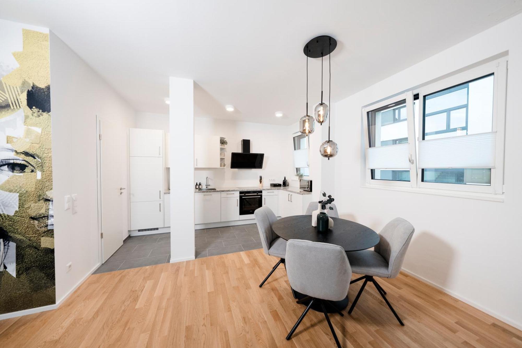 Kocasa-Apartments 01, City-Center Boeblingen, Stellplatz, Balkon, Waipu-Tv 外观 照片
