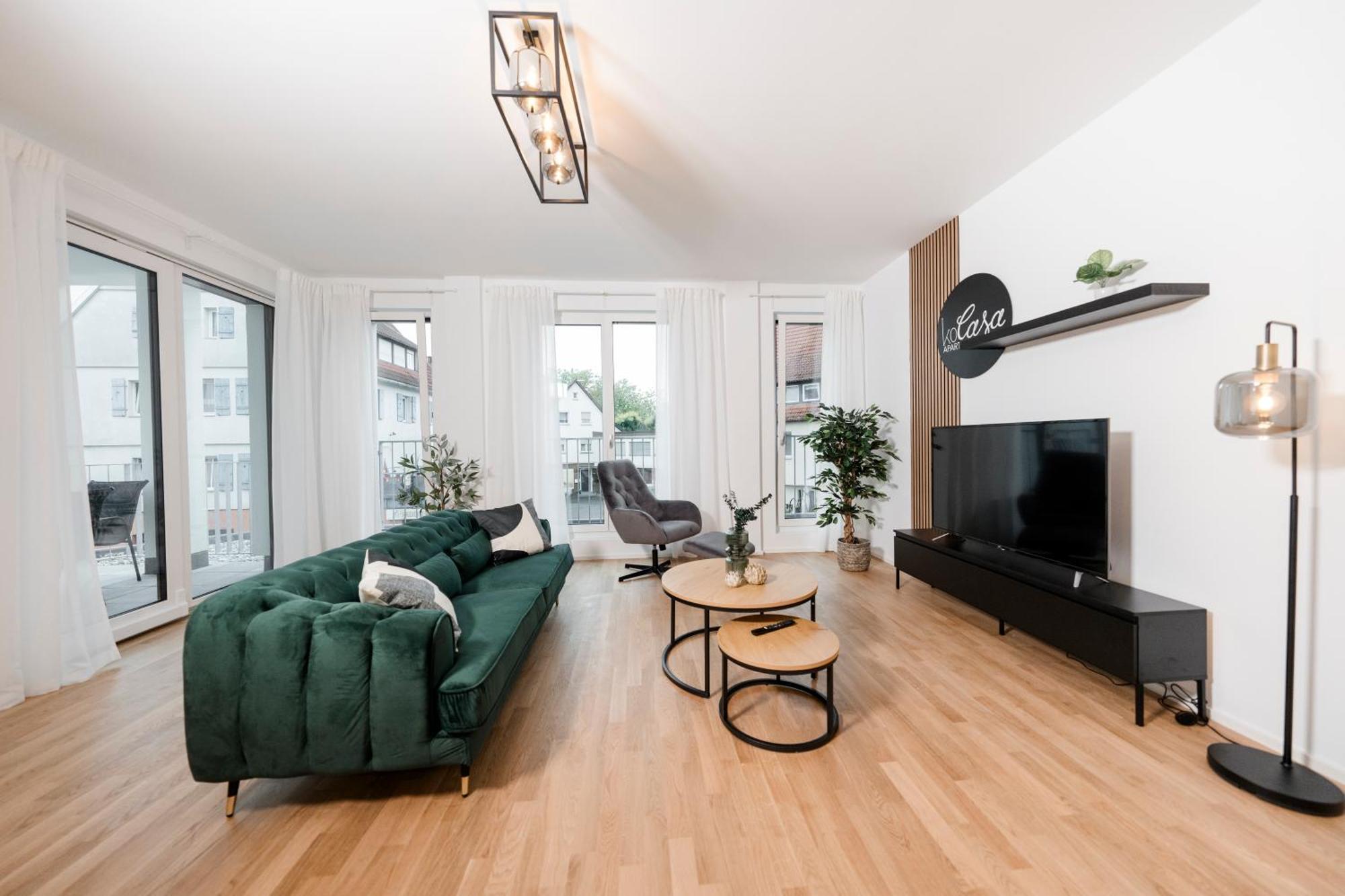 Kocasa-Apartments 01, City-Center Boeblingen, Stellplatz, Balkon, Waipu-Tv 外观 照片