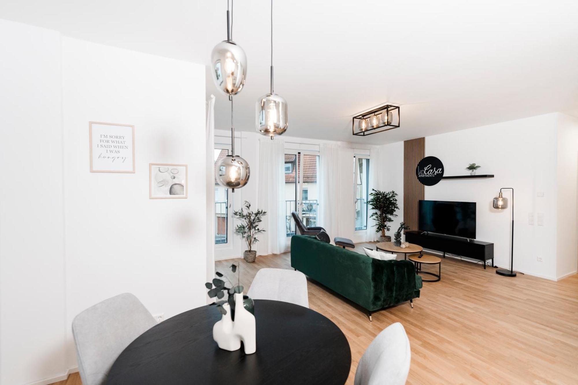 Kocasa-Apartments 01, City-Center Boeblingen, Stellplatz, Balkon, Waipu-Tv 外观 照片